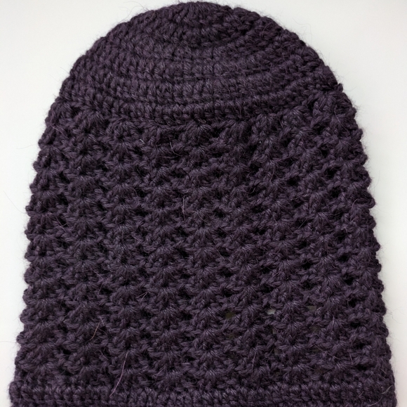 Ima Sumacc Alpaca Beanie in Purple - Picture 5 of 6